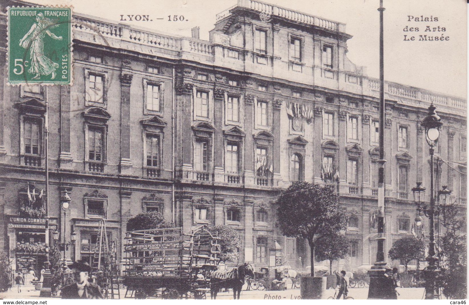 CPA - LYON - 150. Palais Des Arts, Le Musée - Lyon 1