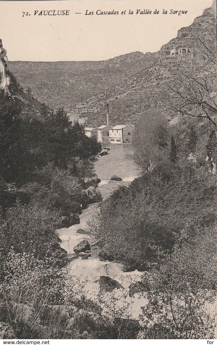 Vaucluse : SORGUES : Les Cascades Et La Vallée De La Sorgue - Sorgues