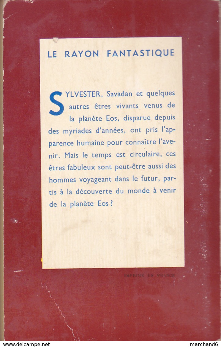 Science Fiction Le Rayon Fantastique Le Flot Du Temps N°51 John Taine 1957 - Le Rayon Fantastique