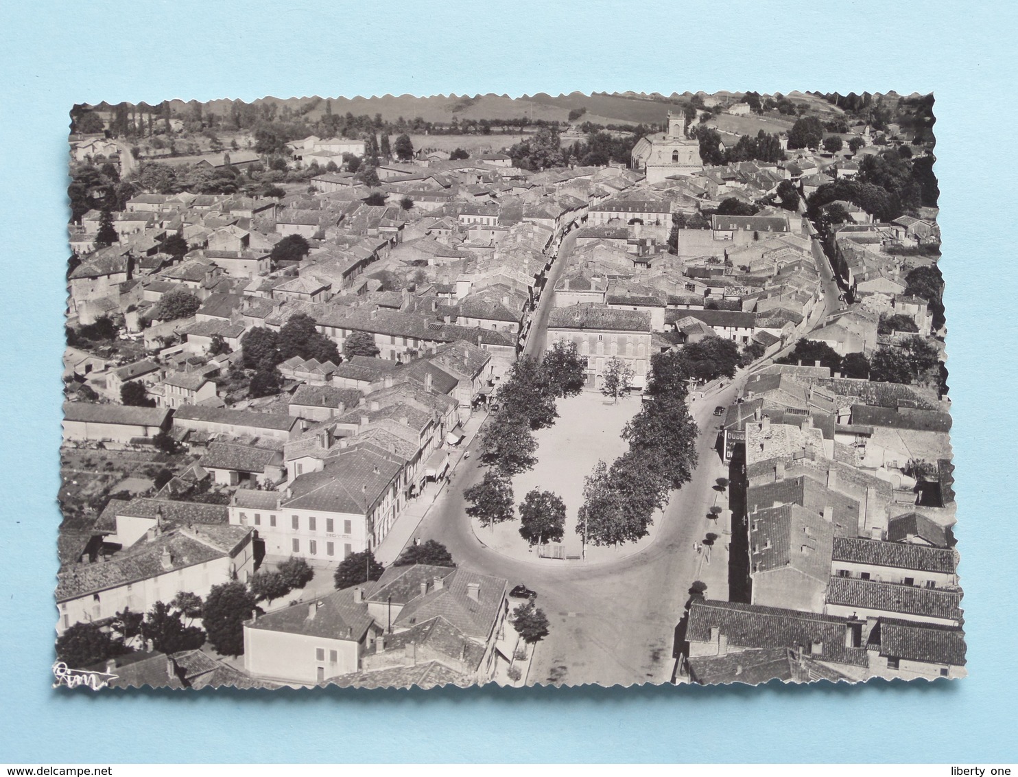 Vue Générale Aérienne CASTELJALOUX ( CIM ) Anno 1952 ( Voir Photo ) ! - Casteljaloux