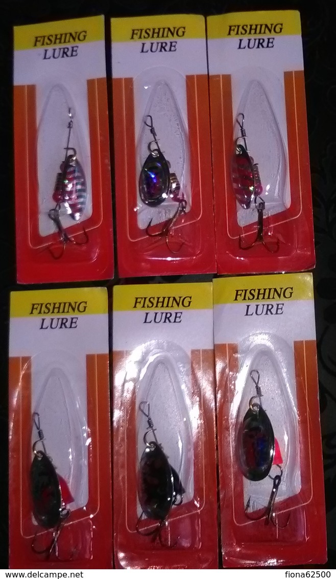 LOT DE 6 CUILLERES . - Pesca