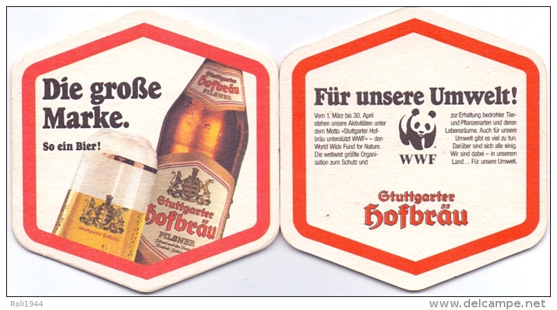 #D198-309 Viltje Stuttgarter Hofbräu - Sous-bocks