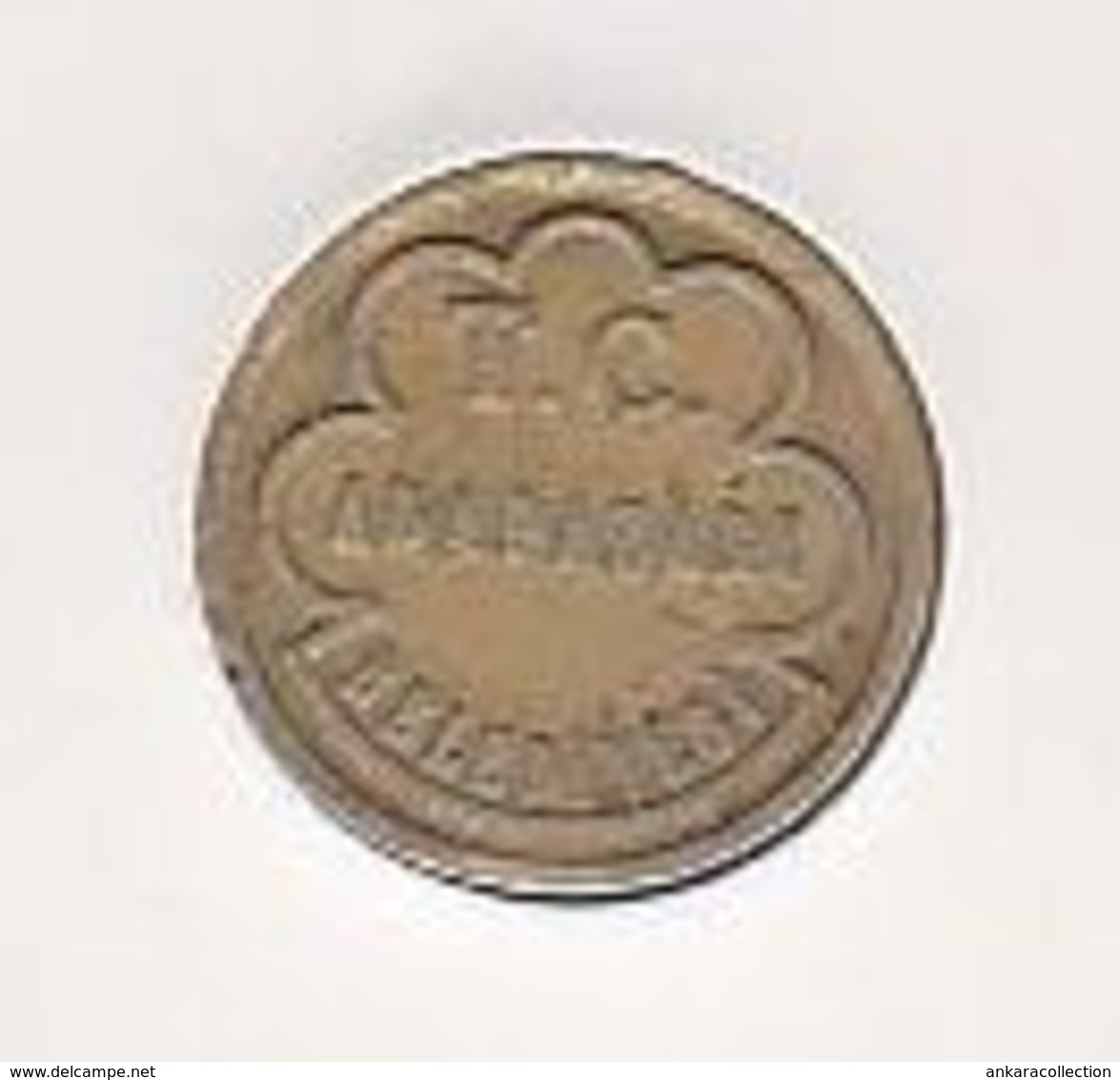 AC - TRANSPORT TOKEN ADAPAZARI MUNICIPALITY BUS COPPER TOKEN JETON 1989 - Noodgeld