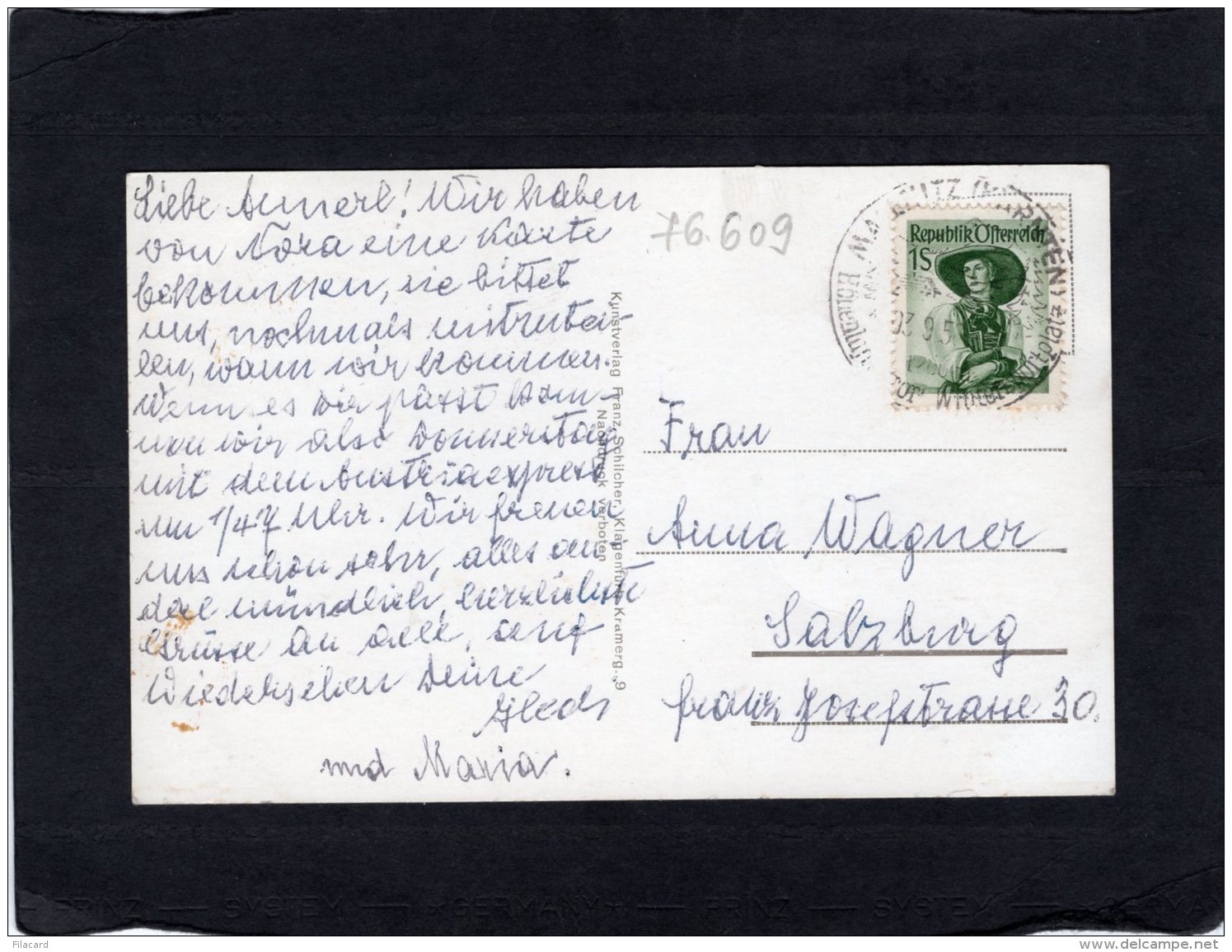 76609   Austria,  Mallnitz Mit  Geiselkopf,  Karnten,  VG - Mallnitz