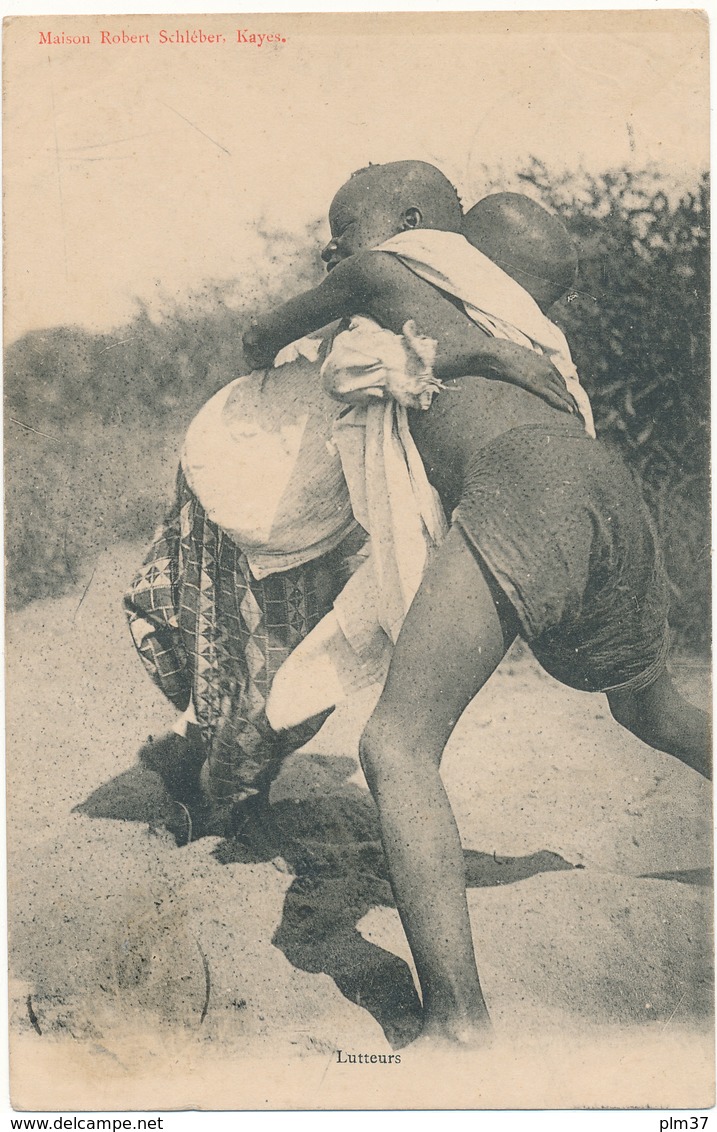 MALI, KAYES -  Enfants Lutteurs, Lutte - Robert Schléber, Kayes - Mali