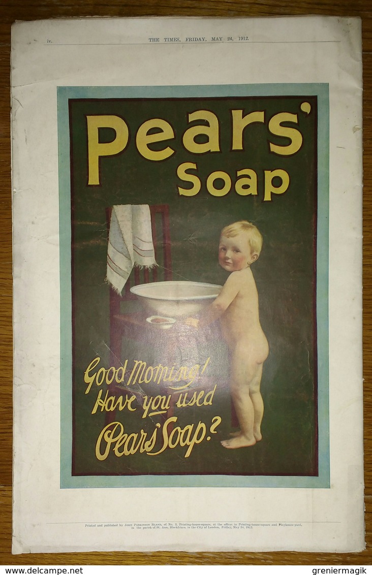 The Times Empire Number 24 May 1912 Overseas Edition - The Beginning Of The Empire Overseas - Newspaper - Europe