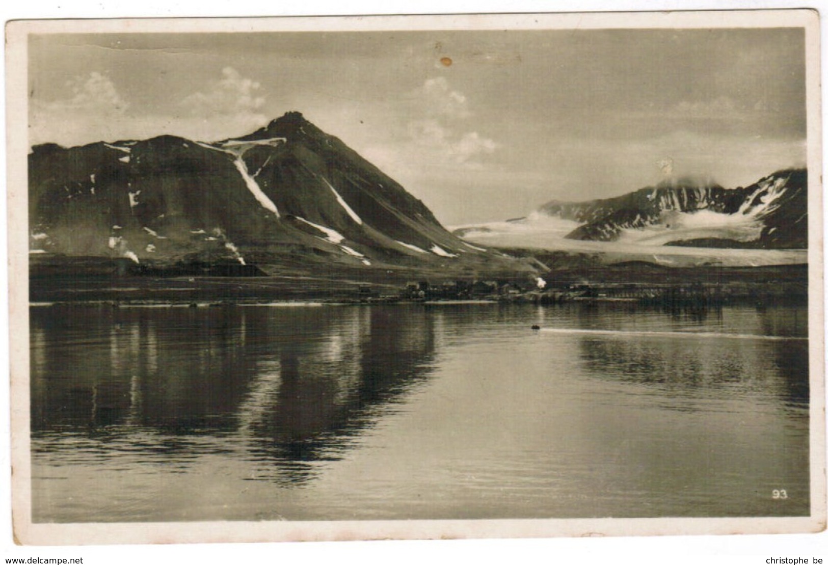 Old Postcard, Svalbard Spitzbergen, Kongsfjord, Königsbucht (pk44084) - Norvège