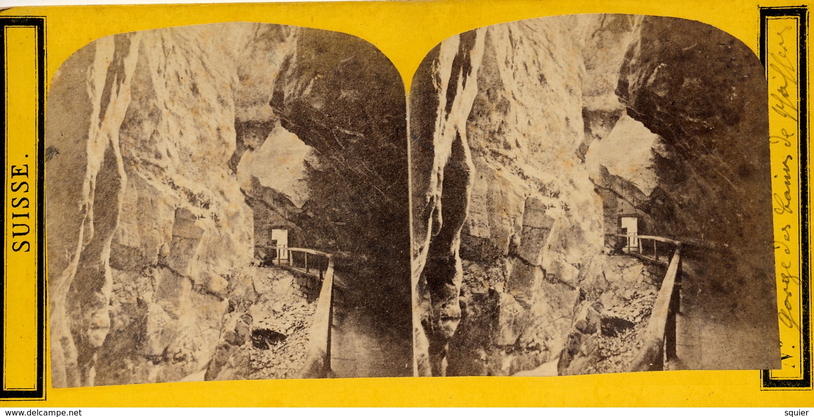 Schweiz, Ragaz, Gorge De Bains De Pfaeffers - Visionneuses Stéréoscopiques