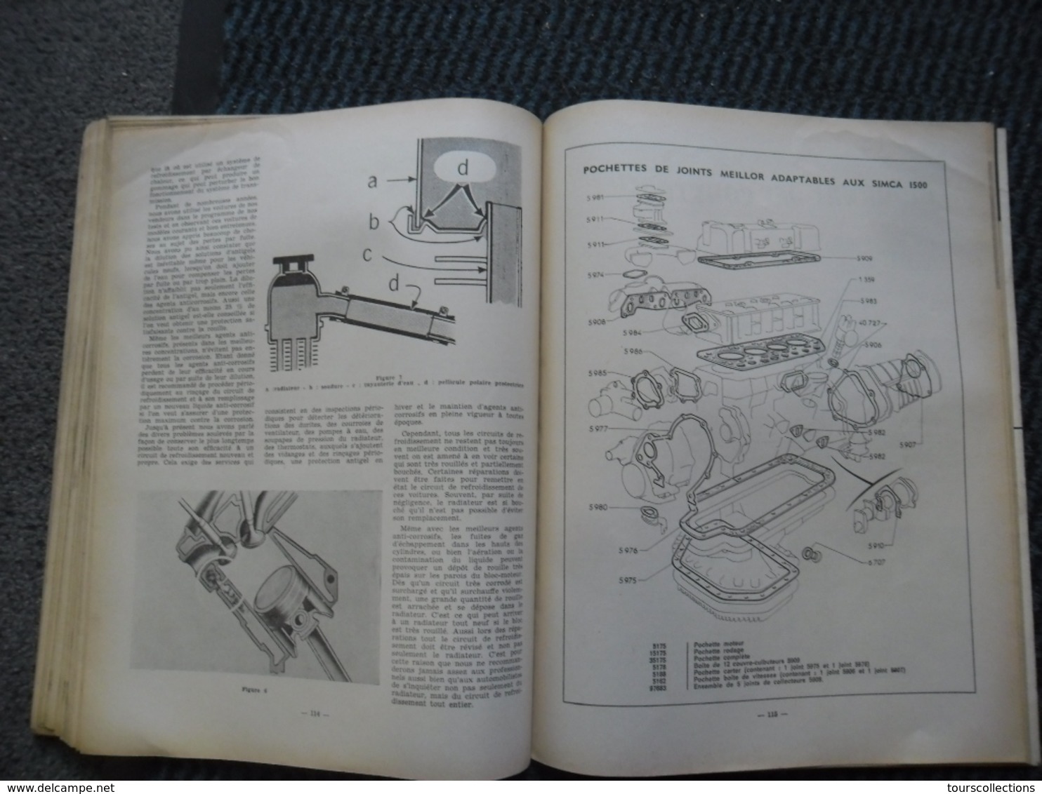 Revue Technique Automobile SIMCA 1500 N°221 septembre 1964