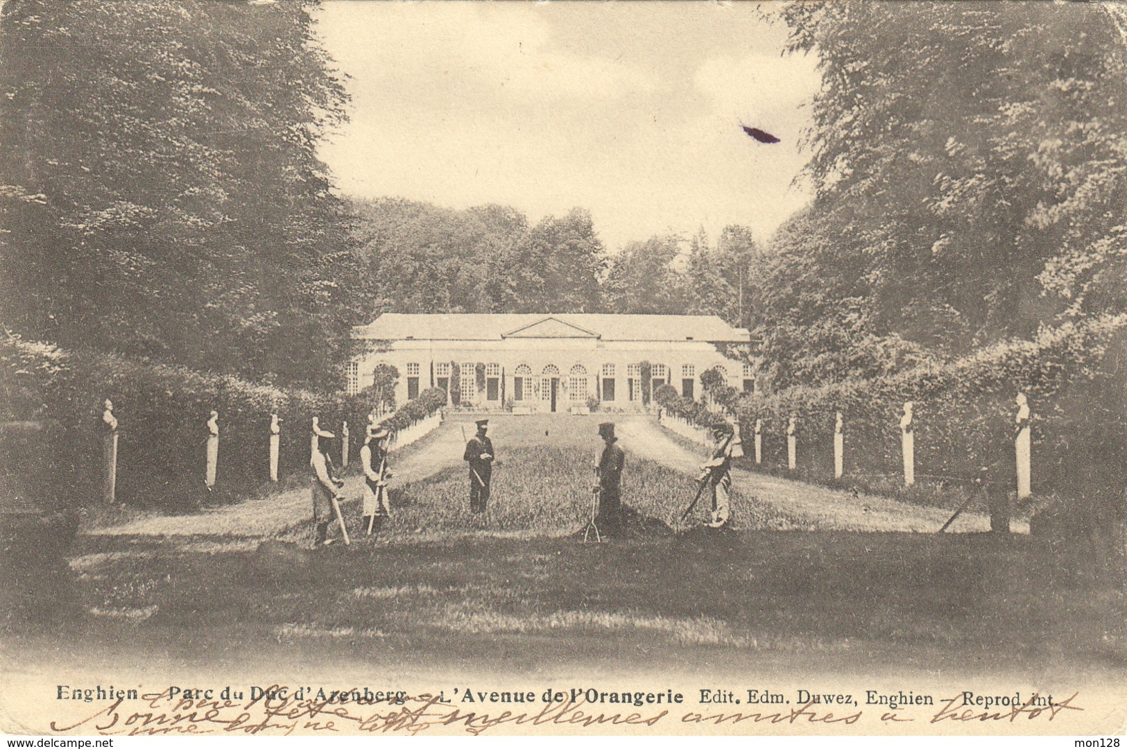 BELGIQUE ENGHIEN - PARC DU DUC D'ARENBERG- L'AVENUE DE L'ORANGERIE - Enghien - Edingen