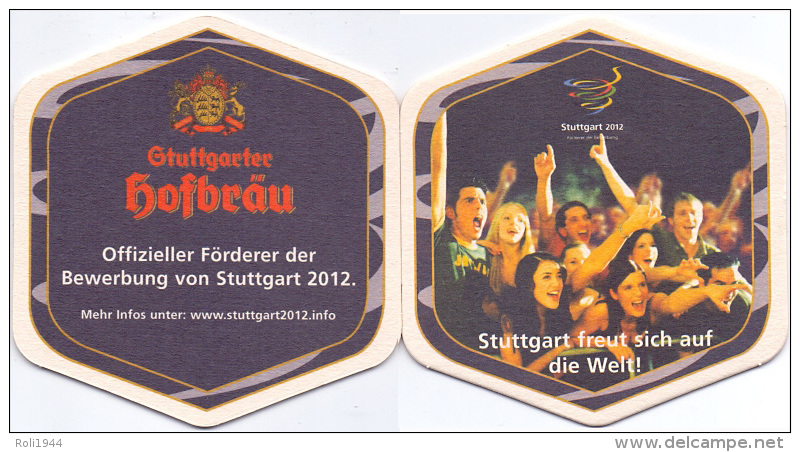 #D199-048 Viltje Stuttgarter Hofbräu - Sous-bocks