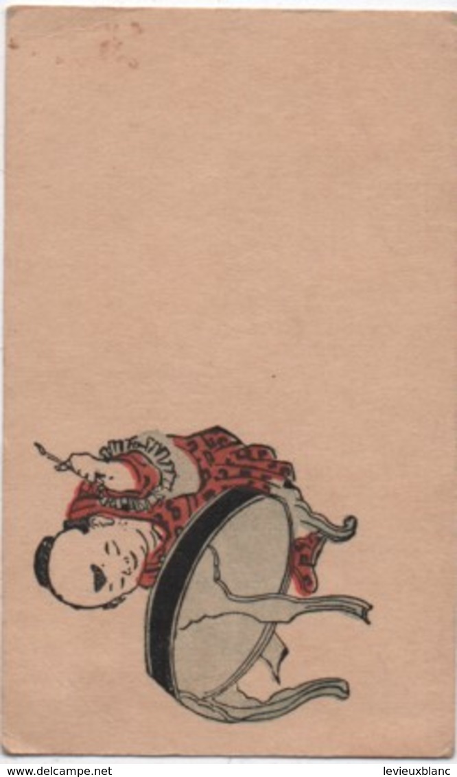 Portes-Nom/ Asiatiques / Petits Personnages / Chine ? Japon? / Vers 1900       MENU249 - Menus