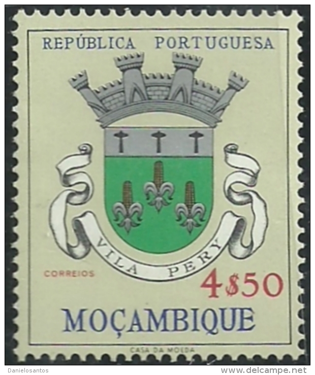 Mozambique Moçambique 1961 Arms Of Cities Of Mozambique  - Arms Of Vila Pery MNH - Francobolli