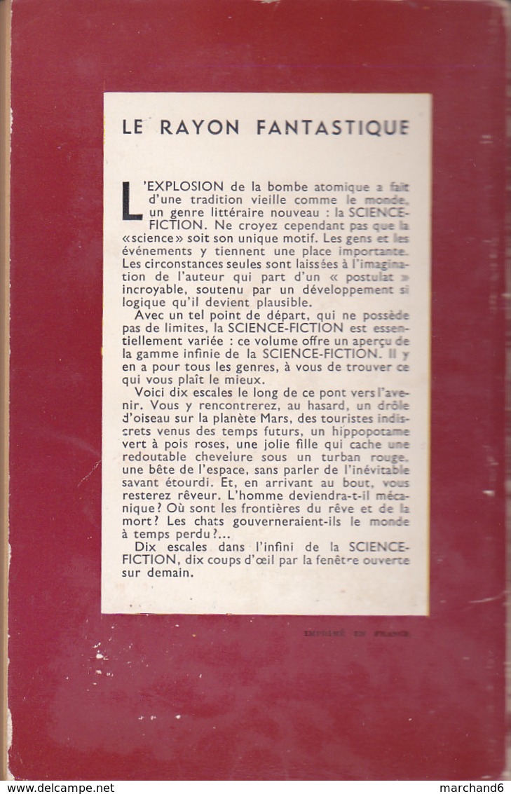 Science Fiction Le Rayon Fantastique Escales Dans L Infini N°26 Georges H Gallet 1954 - Le Rayon Fantastique