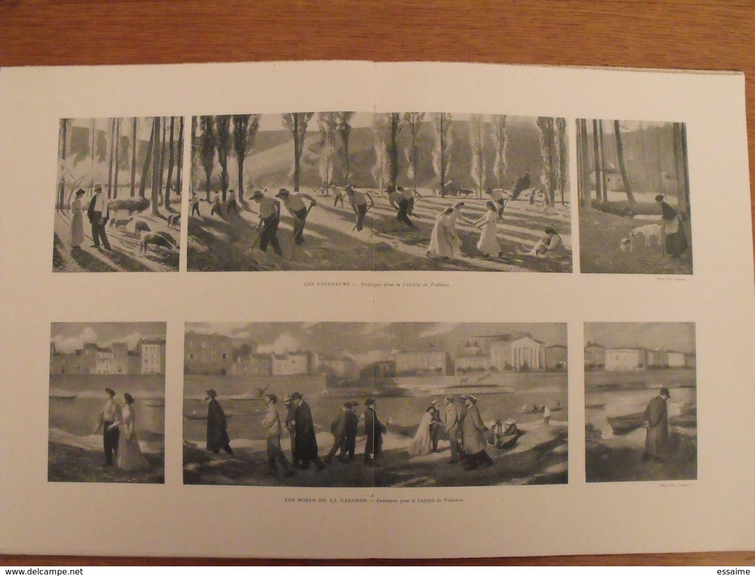 Henri Martin. Félix Juven 1910. peintres d'aujourd'hui n° 5. vie, oeuvre, nombreuses reproductions peintures.