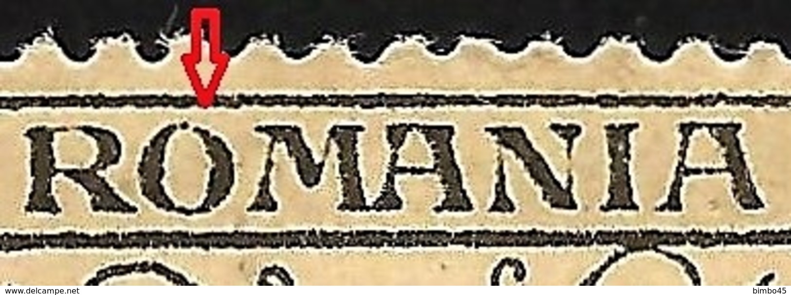 Romania 1920/1926 Mi.no.59 Portomarken  Rare Error.MNH - Abarten Und Kuriositäten