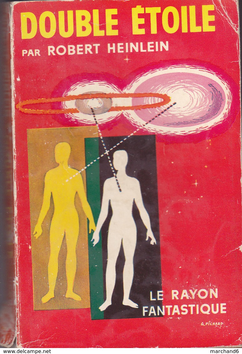 Science Fiction Le Rayon Fantastique Double étoile N°59 Robert Heinlein 1958 - Le Rayon Fantastique