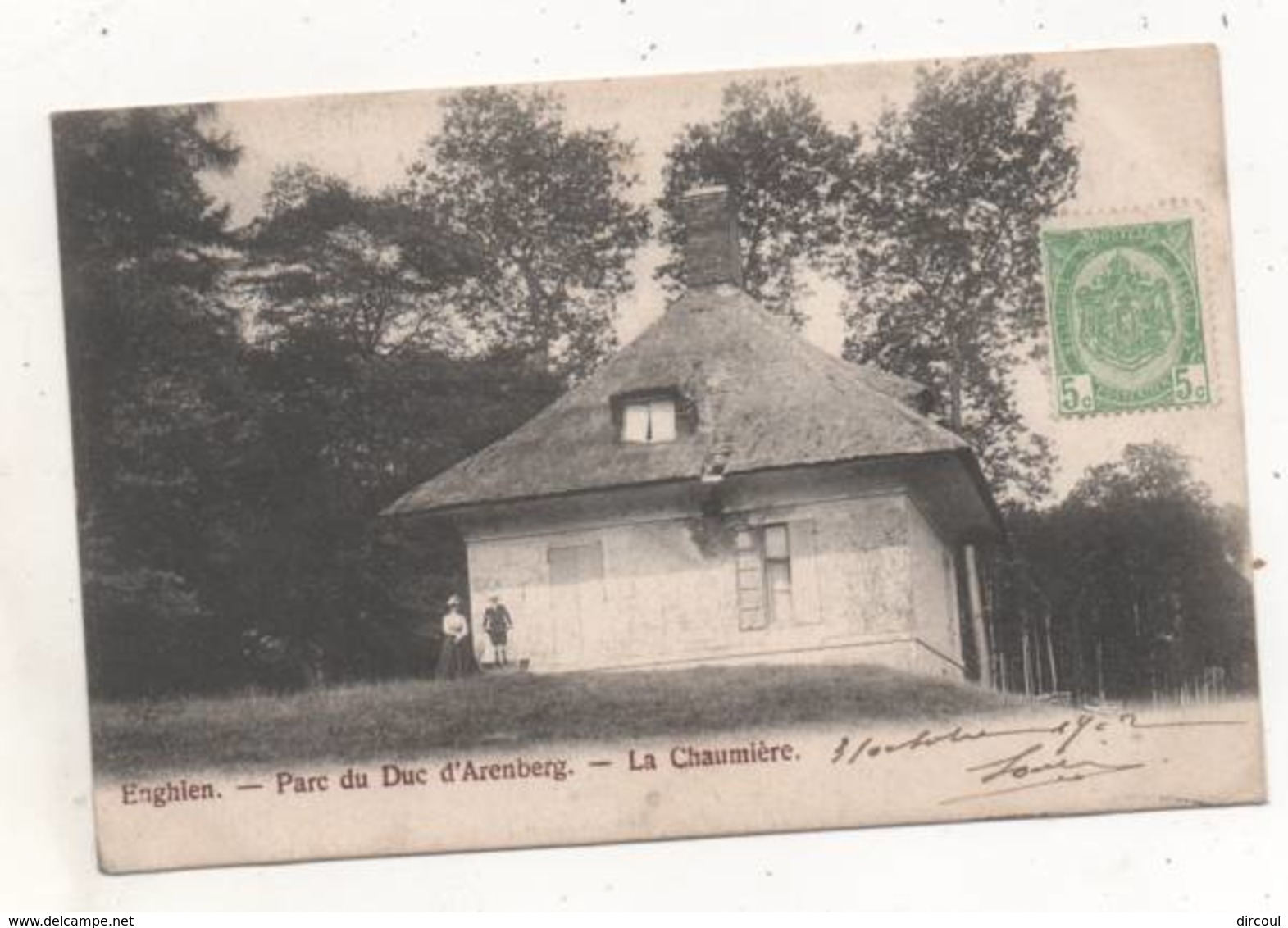 37668 -    Enghien  Parc  Du Duc D'  Arenberg -  La Chaumière - Enghien - Edingen
