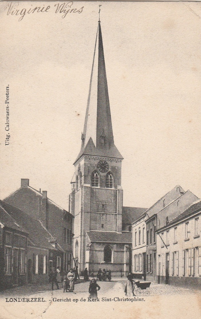 Londerzeel - Gezicht Op De Kerk Sint-Christophius - Londerzeel