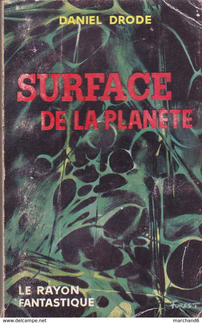 Science Fiction Le Rayon Fantastique Surface De La Planète N°63 Daniel Drode 1959 - Le Rayon Fantastique