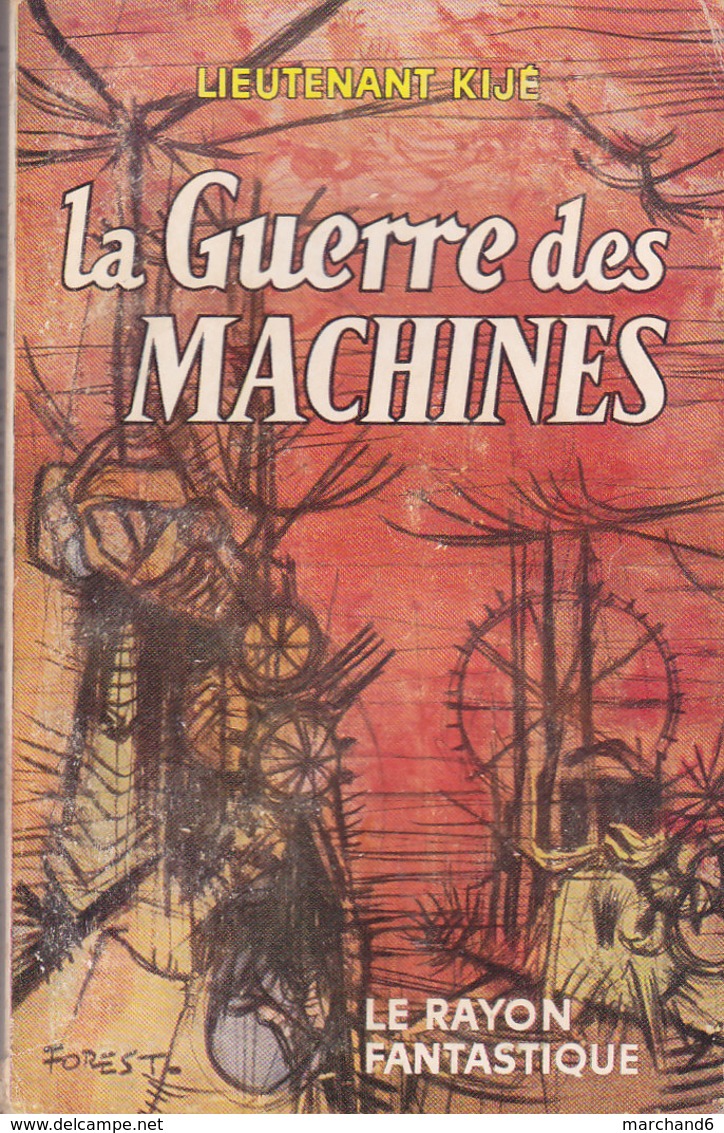 Science Fiction Le Rayon Fantastique La Guerre Des Machines N°66 Lieutenant Kijé 1959 - Le Rayon Fantastique