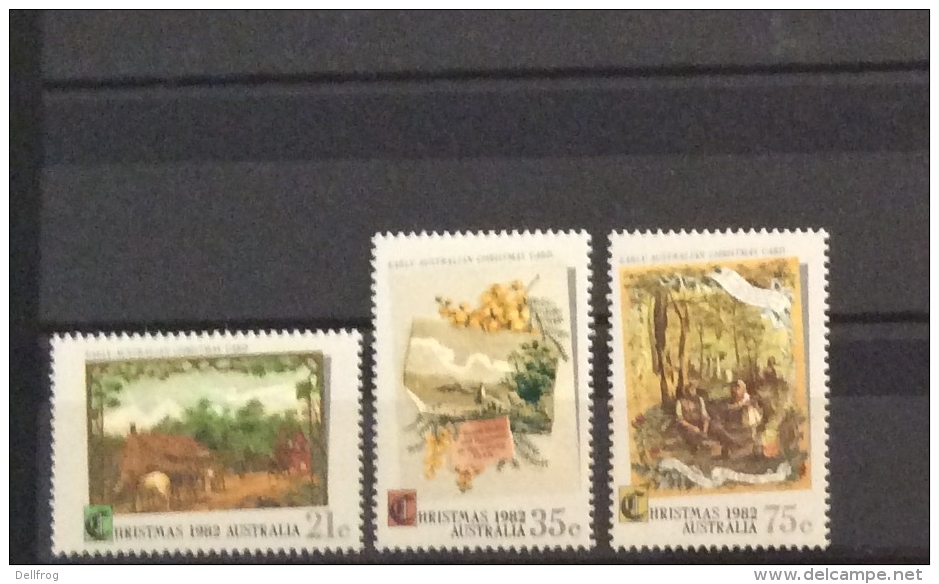 Australia -1982  CHRISTMAS, STAMP WEEK,NATIONAL GALLERY, CULTURE SETS MNH 4 SCNS - Mint Stamps