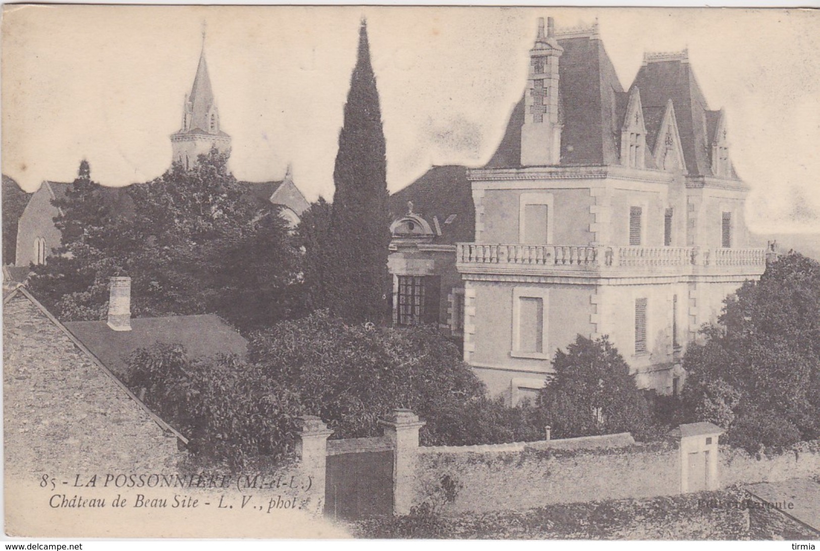 La Possonniere - Château De Beau Site - 1915 - Autres & Non Classés