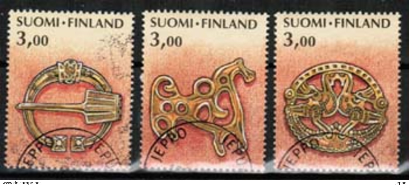 1999 Finland Kalevala Complete Used Set. - Used Stamps