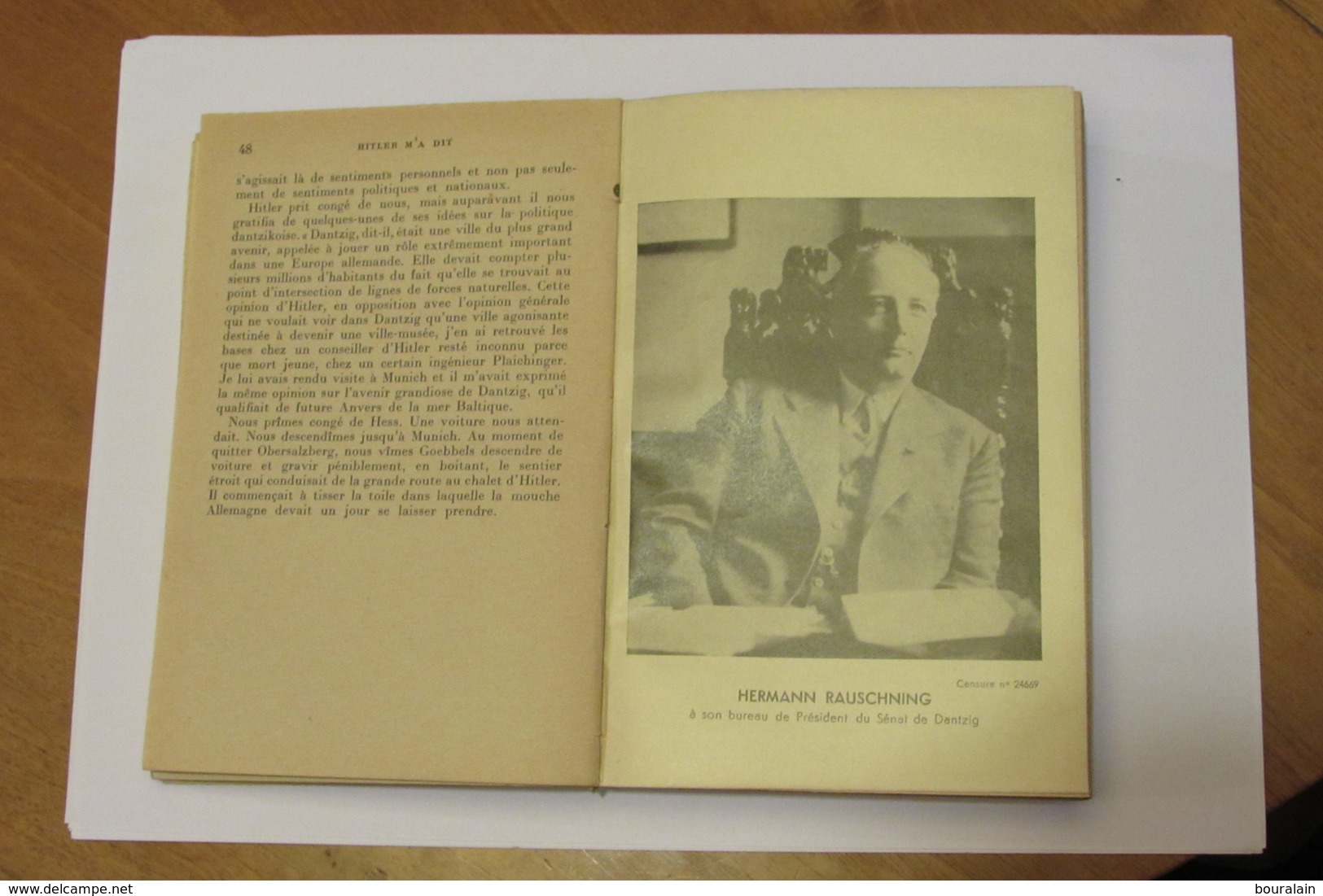 Hitler M'a Dit - Hermann Rauschning - Français