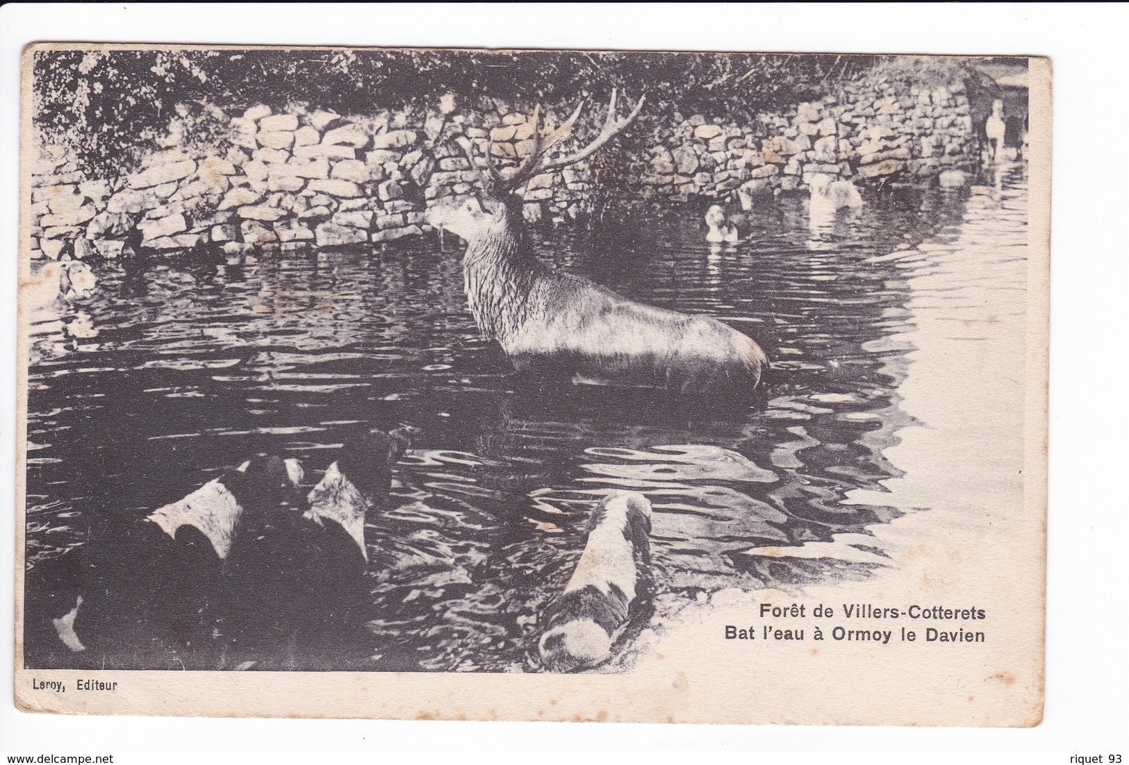 Forêt De Villers-Cotterets. Bat L'eau à Ormoy Le Davien - Altri & Non Classificati