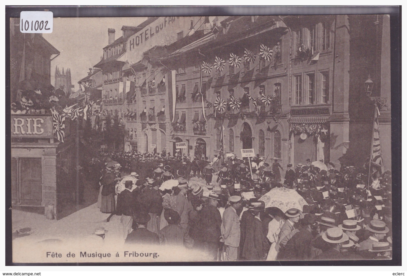 FRIBOURG - FETE DE MUSIQUE - TB - Fribourg