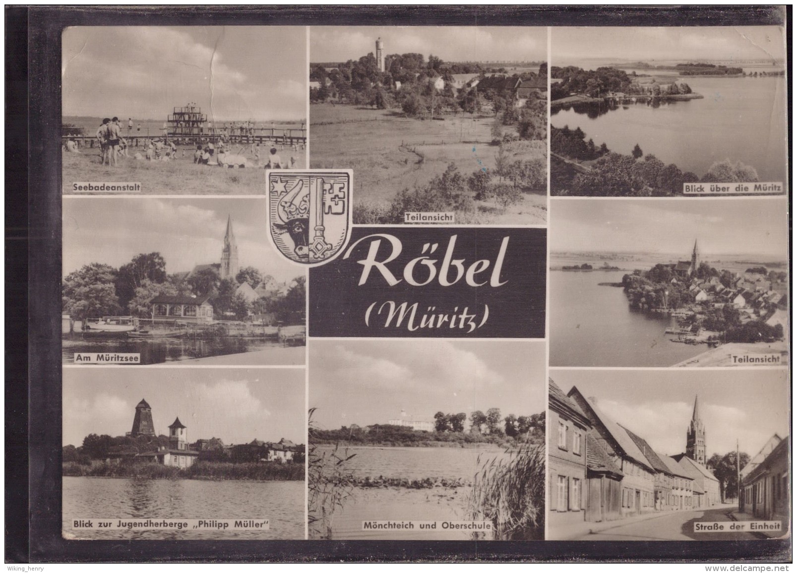 Röbel An Der Müritz - S/w Mehrbildkarte 3 - Roebel