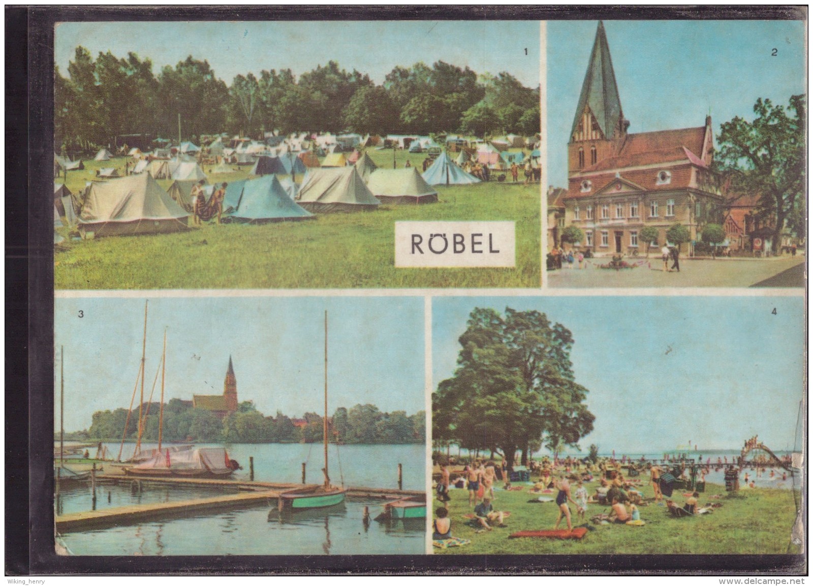 Röbel An Der Müritz - Mehrbildkarte 8 - Röbel