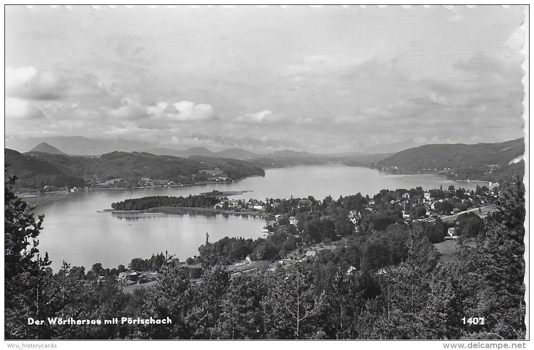 AK 0872  Der Wörthersee Mit Pörtschach - Verlag Schilcher Um 1960 - Pörtschach