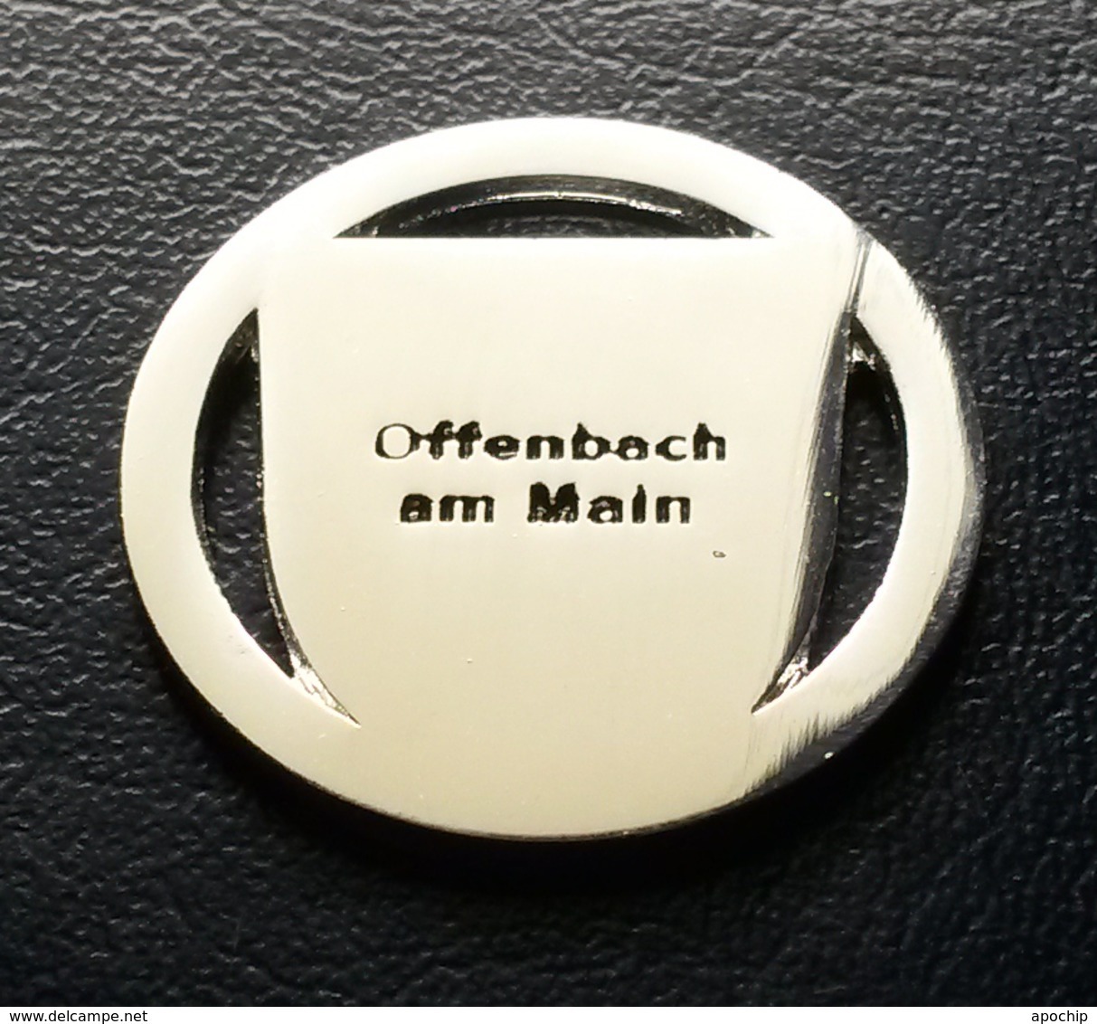 Offenbach Am Main Wappen Einkaufswagenchip EKW Chip Jeton Caddie - Gettoni Di Carrelli