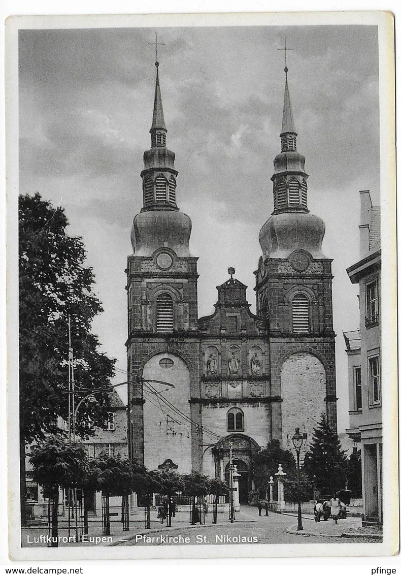 Eupen - églis St-Nikolaus, 1961 - Eupen