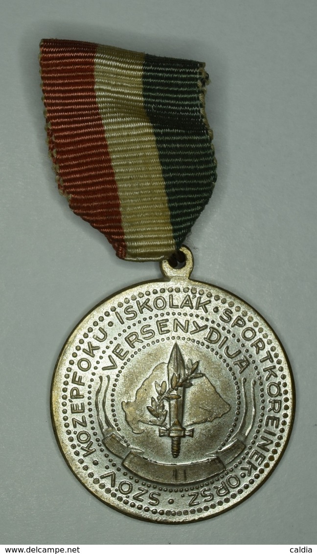 Hongrie Hungary Ungarn 1930 " Dulce Et Decorum Est Pro Patria Mori  "  Medal - Other & Unclassified