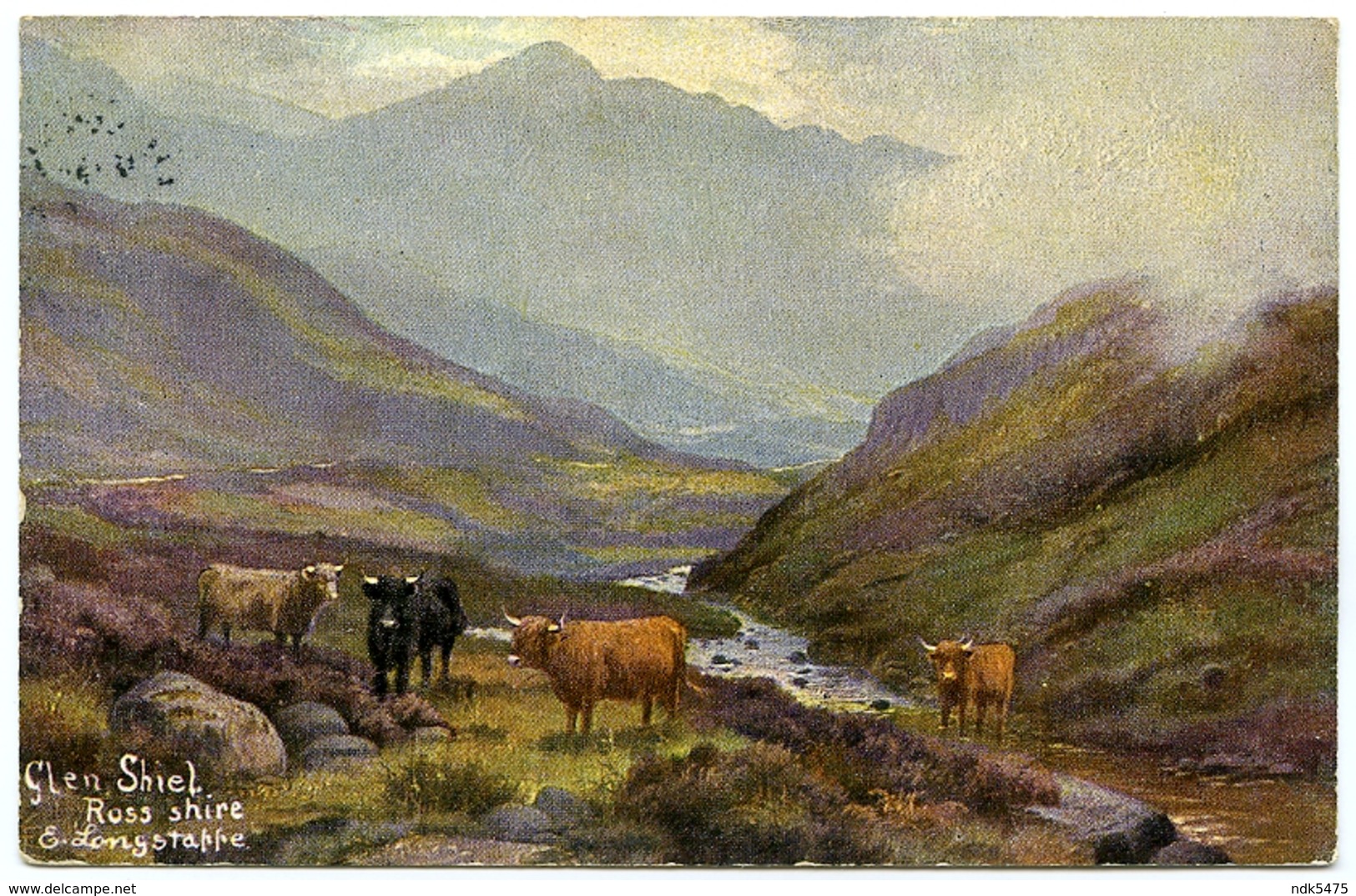 BOLTON : WILLIAMS DEACON'S BANK, LITTLE LEVER / GLEN SHIEL (ARTIST : E. LONGSTAFFE) / LOSTOCK PARK, GLEN VIEW (HORNER) - Other & Unclassified