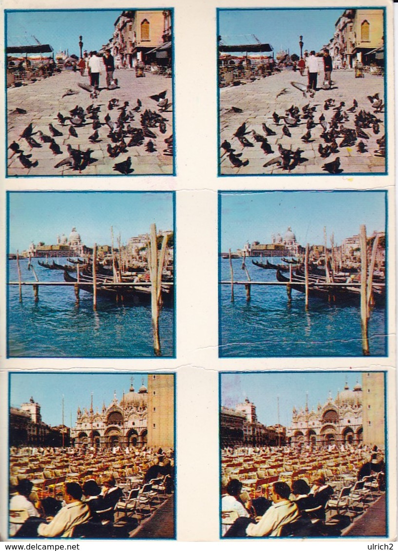 Stereo-Fotos Venedig Venezia - Div. Ansichten (33771) - Stereoscopic