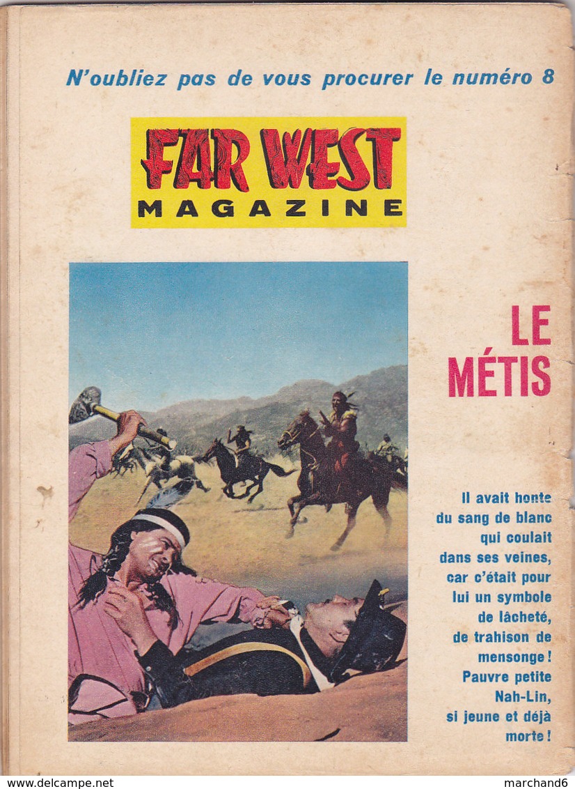 Cow Boy Magazine Film La Furie Des Apaches Avec Frank Latimore Liza Moreno  N°8 Aout 1965 - Cinéma / TV