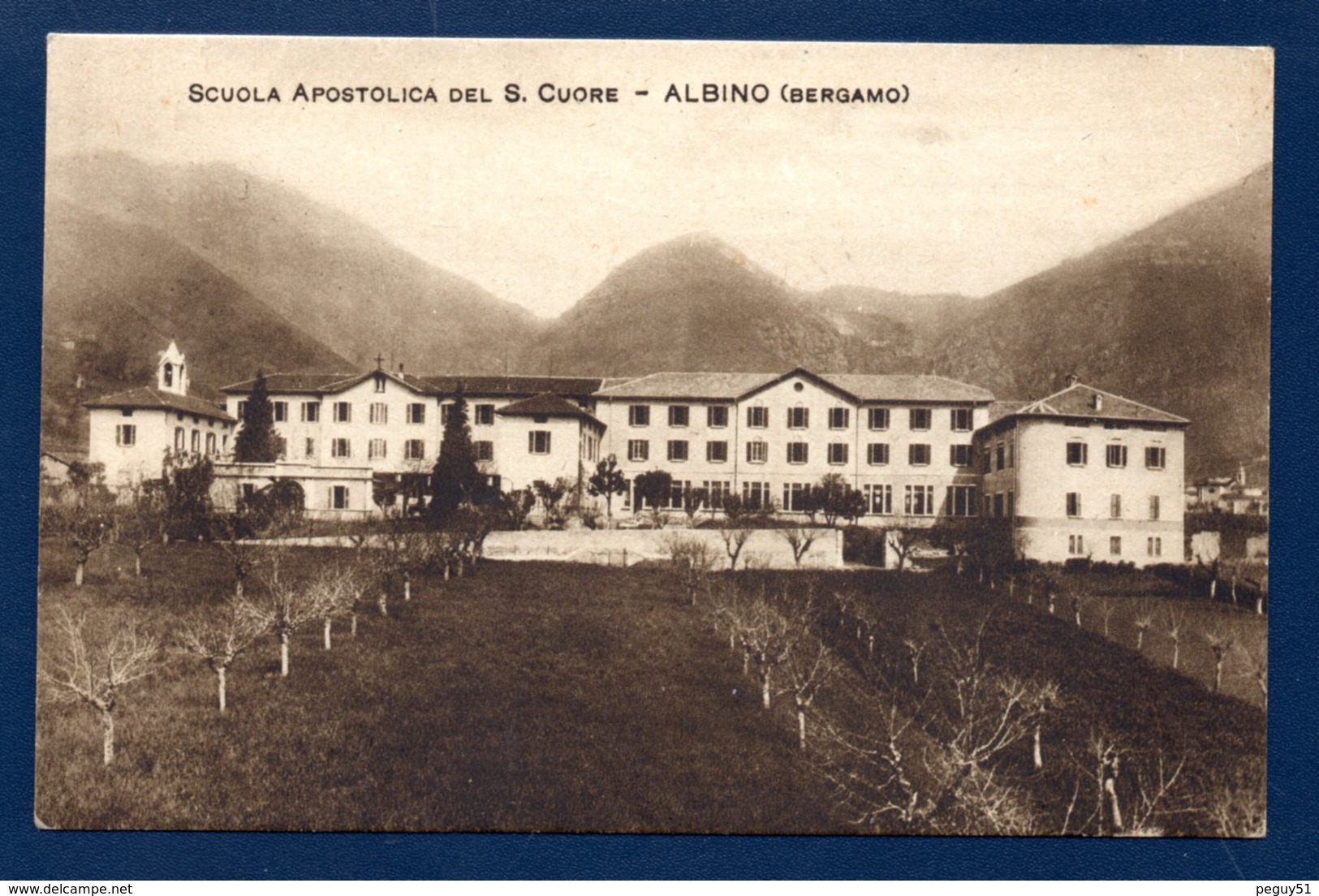 Italie. Albino ( Bergamo). Scuola Apostolica Del Sacro Cuore.( 1909) - Bergamo