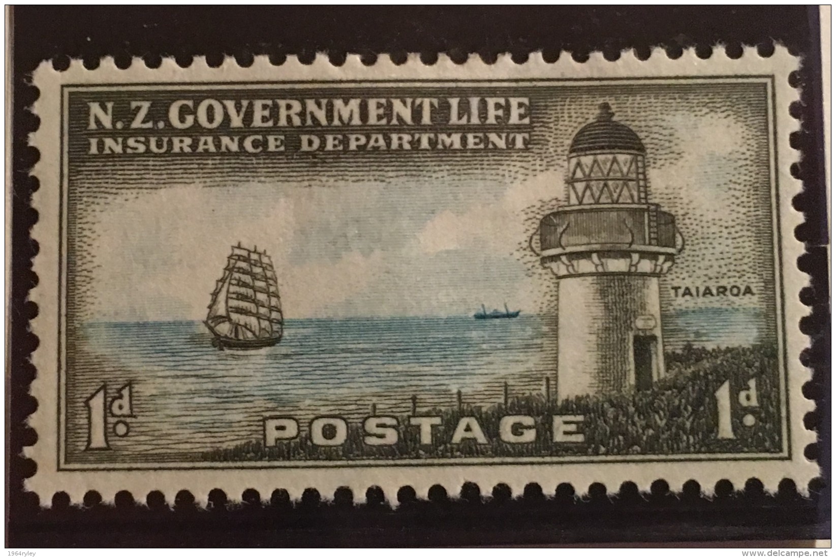 New Zealand - MH* - 1947 - # OY 30 - Postal Fiscal Stamps