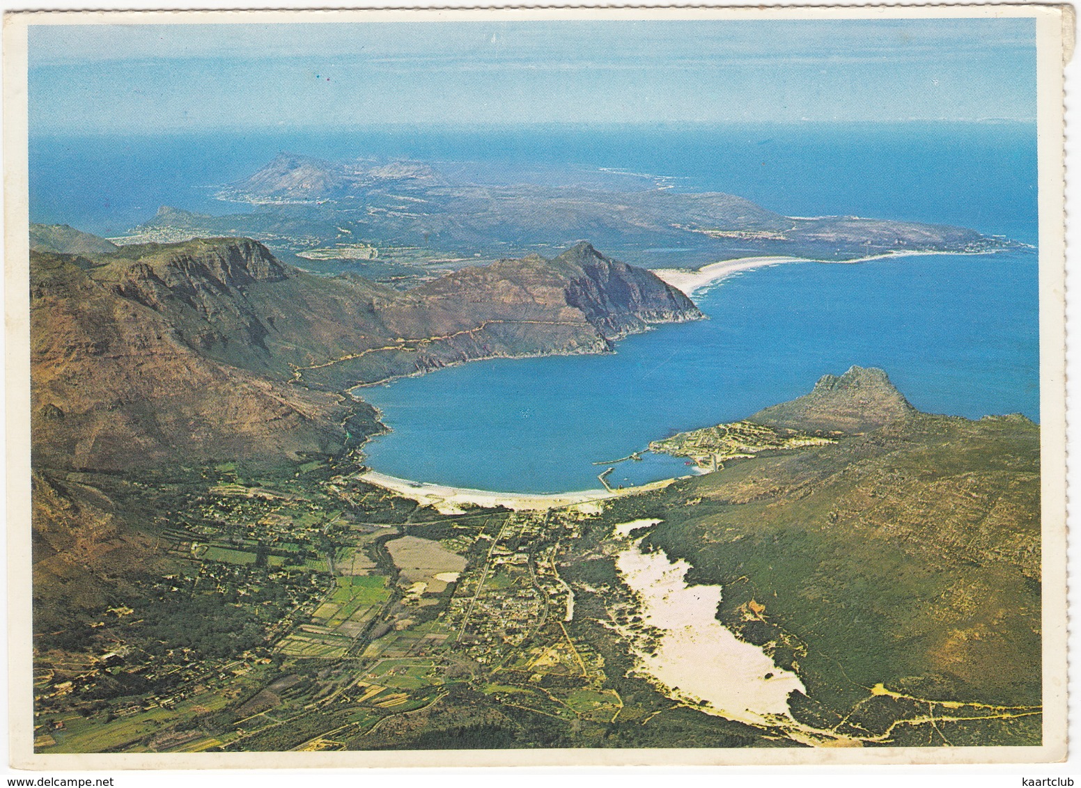 Hout Bay Valley And Harbour - Arerial View / Lugfoto - Noordhoekstrand En Kommetje - South-Africa - Sudáfrica