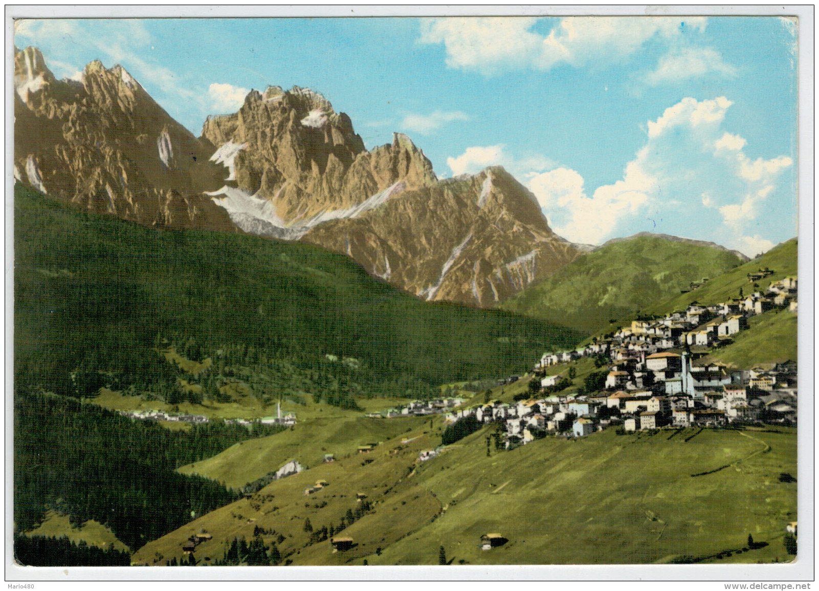 DOLOMITI   CANDIDE  DI  CADORE   PASSO  DELLA  SENTINELLA     (VIAGGIATA) - Altri & Non Classificati