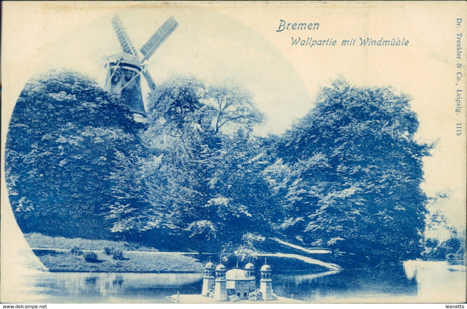 AK Windmühle Moulin Molen Windmolen, Bremen, Um 1900 (29617) - Windmills