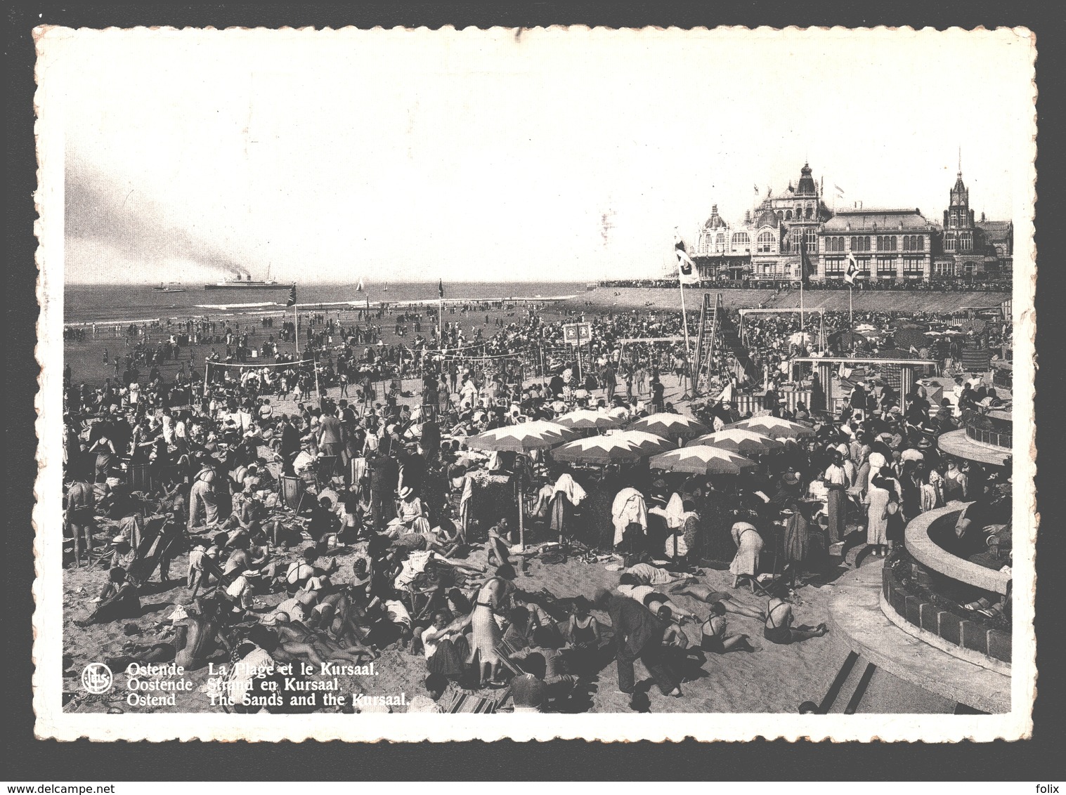 Oostende - Strand En Kursaal - Nels Bromurite - Oostende