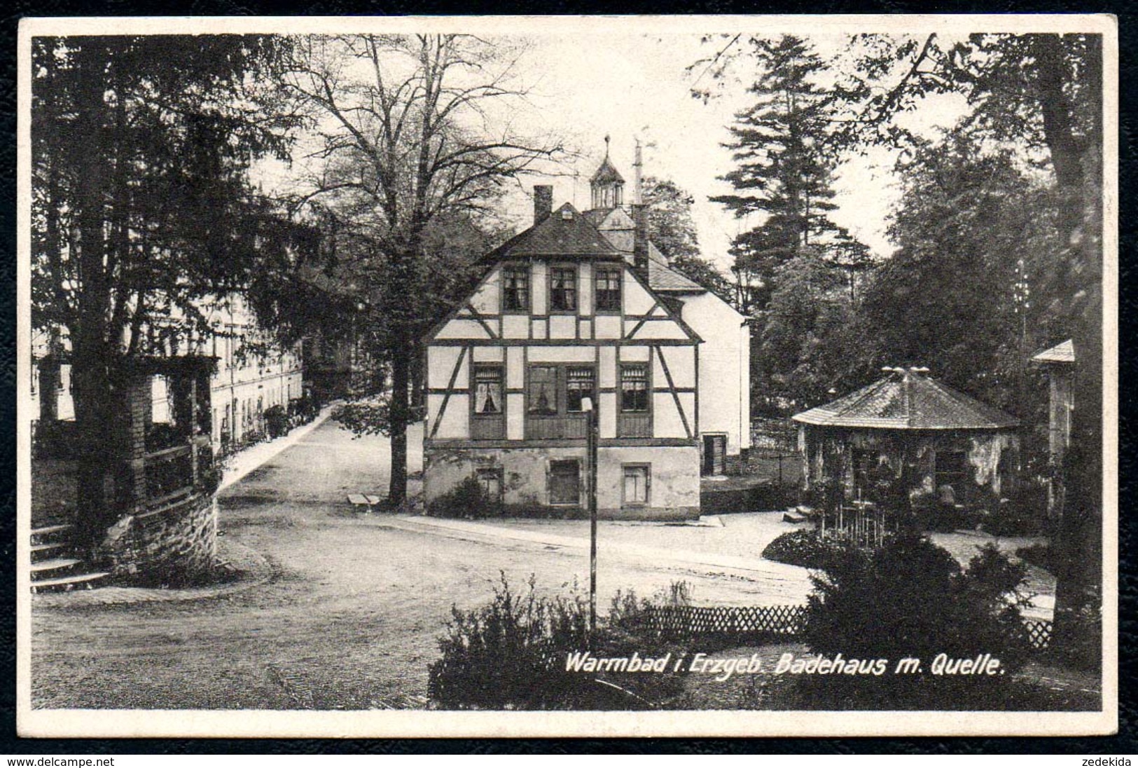 A5850 - Warmbad Bei Wolkenstein - Stein Nr. 2208 Dresden - Wolkenstein