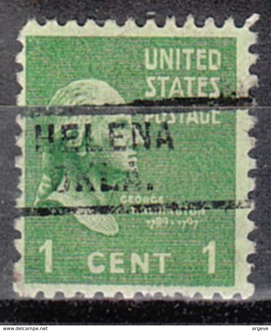 USA Precancel Vorausentwertung Preo, Locals Oklahoma, Helena 729, Perf. Not Perfect - Préoblitérés