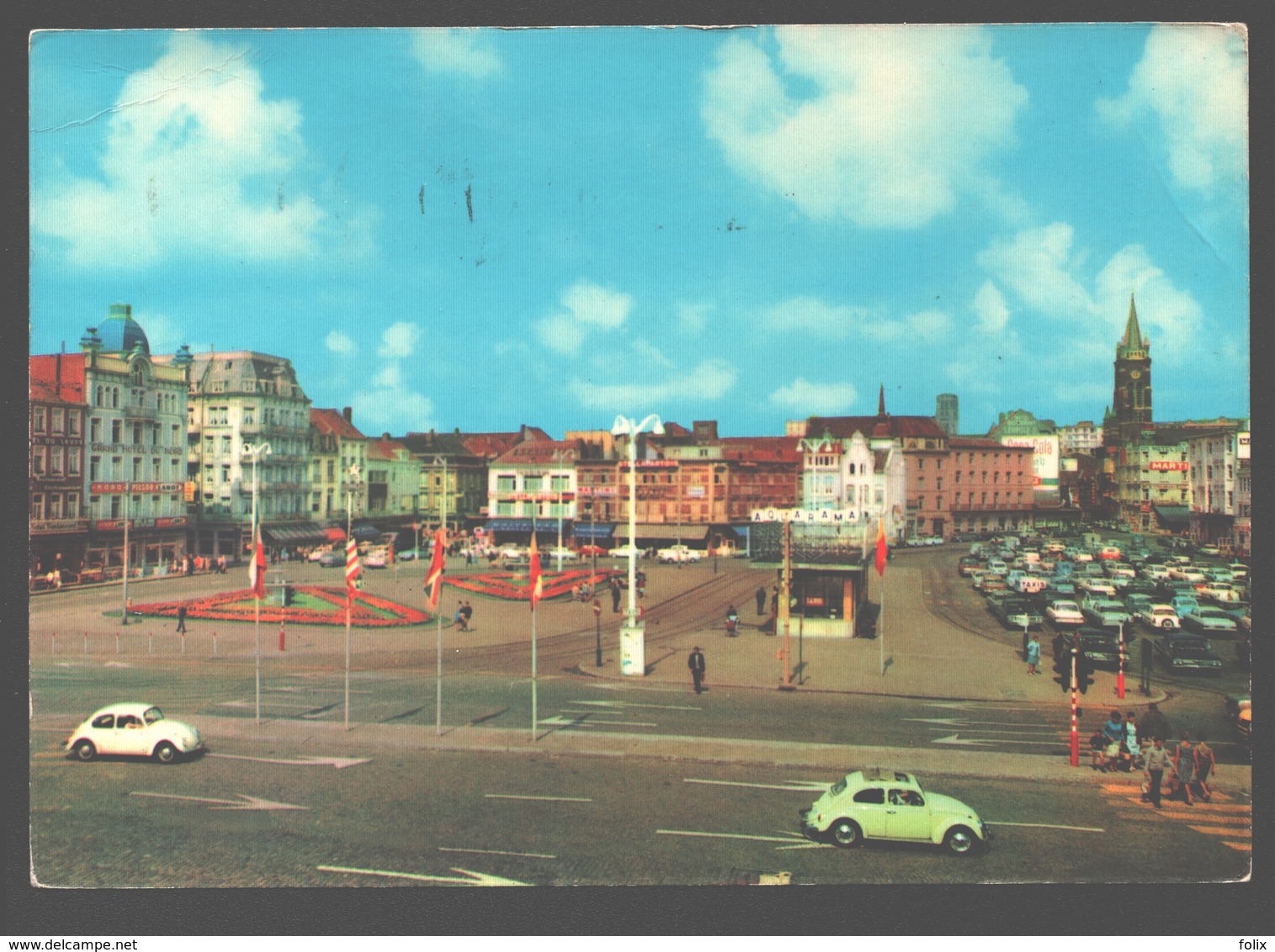 Blankenberge - Leopold III Plein - Classic Cars - VW Kever / Coccinelle - Blankenberge