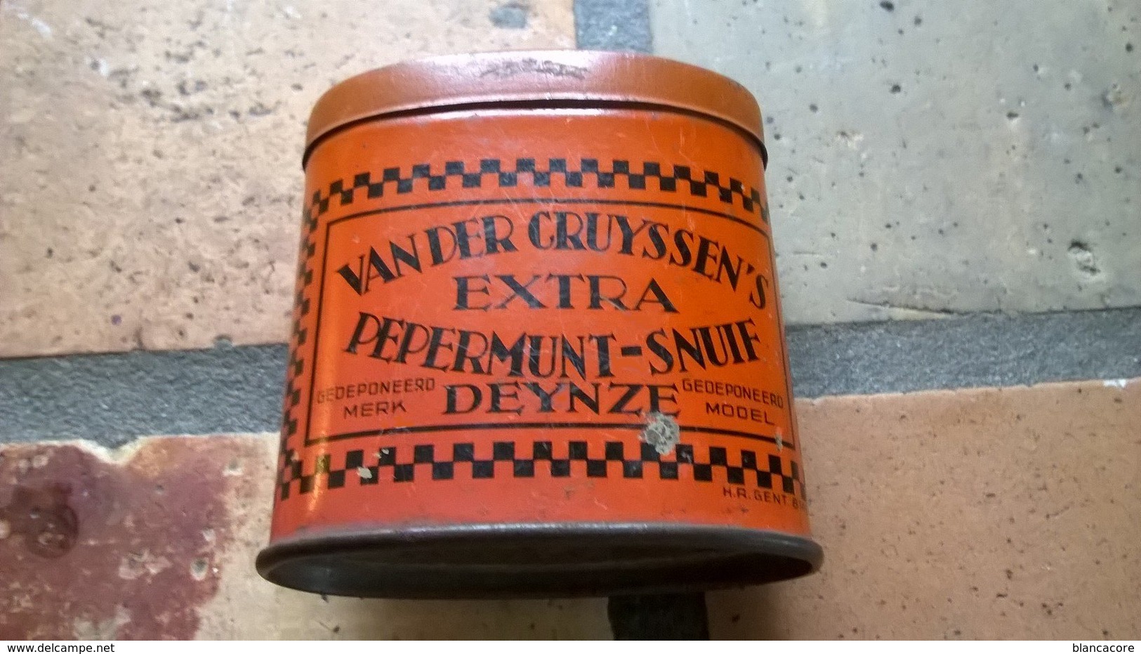 DEYNZE / DEINZE - TABAC  VAN DER CRUYSSEN - Empty Tobacco Boxes